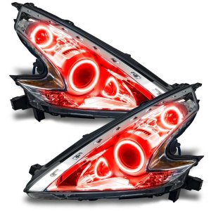 Nissan 370 Z Headlight Halo Kit - ORACLE Lighting - LED Dual Halo - Red - `09-`20 Nissan 370 Z Headlight Halo Kit - ORACLE Lighting - LED Dual Halo - Red - `09-`20